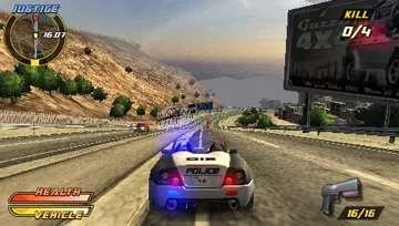 Pursuit Force - Extreme Justice (EU) screen shot game playing